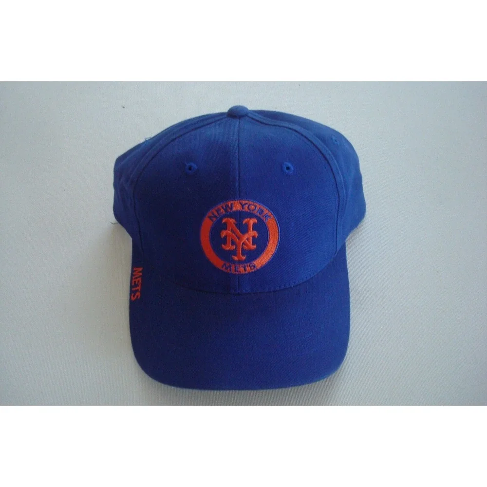 NEW YORK METS    DEADSTOCK HAT CAP VINTAGE STRAPBACK BX1‎ BEACH GOLF